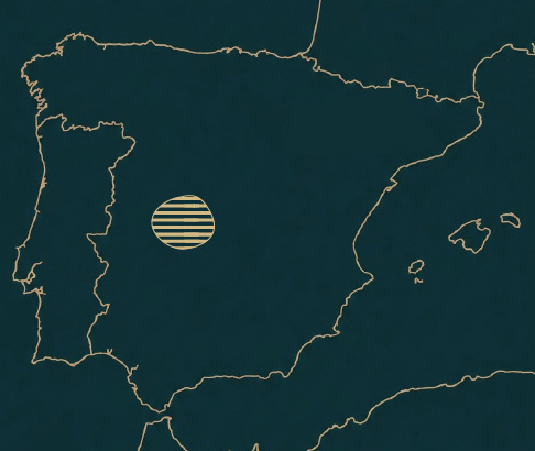 Mapa de localización de Gredos Ibex